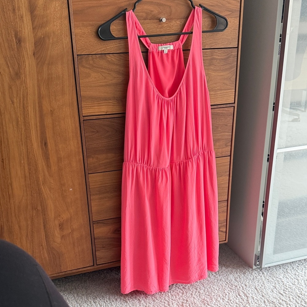 Madewell Vibrant Pink Mini Dress - Picture 12 of 13